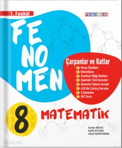 Fenomen 8. Sınıf Matematik 1.Fasikül (Çarpanlar Ve Katlar) - 1