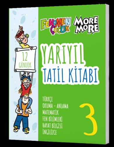 Fenomen Çocuk 3. Sınıf Yarıyıl Tatil Kitabı - 1