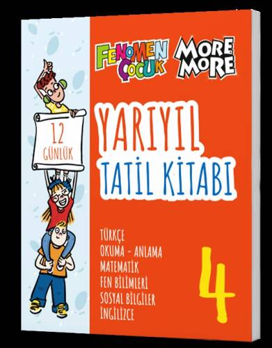 Fenomen Çocuk 4. Sınıf Yarıyıl Tatil Kitabı - 1