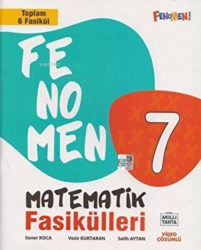 Fenomen Kitap 7. Sınıf Matematik Fenomen Fasikül Seti 6 Kitap Takım - 1