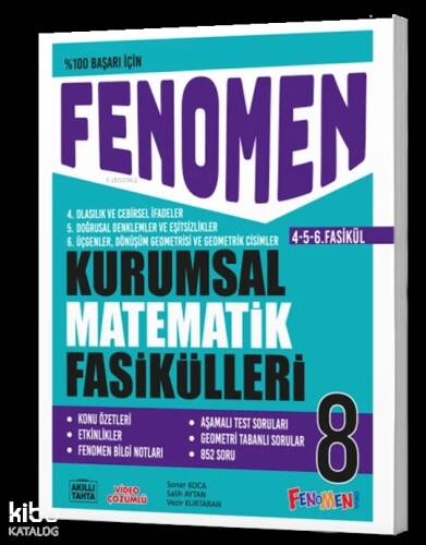 Fenomen Kitap 8 Kurumsal Matematik Fasikülleri (4-5-6. Fasikül) - 1