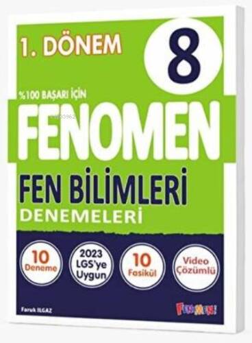 Fenomen Kitap 8. Sınıf Fen Bilimleri 1.Dönem Denemeleri (10 Deneme) - 1