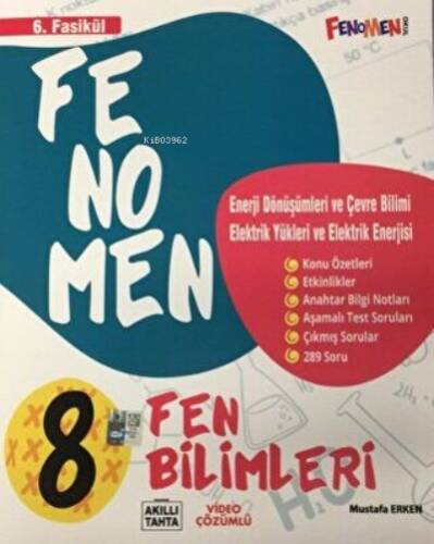 Fenomen Kitap 8. Sınıf Fenomen Fen Bilimleri 6. Fasikül - 1