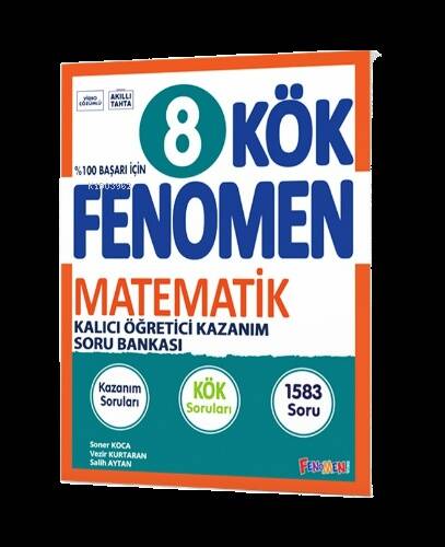 Fenomen Kitap 8. Sınıf Kök Matematik Soru Bankası - 1