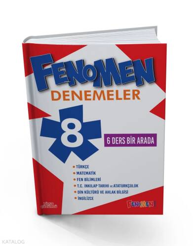 Fenomen Kitap 8. Tüm Dersler Branş Denemeleri - 1