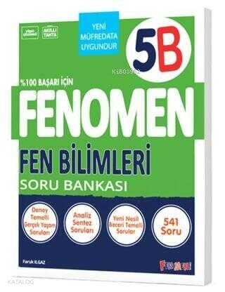 Fenomen Kitap Yayınları 5. Sınıf Fen Bilimleri B Soru Bankası - 1