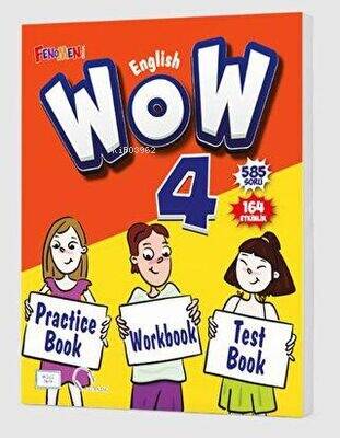 Fenomen Yayıncılık Wow 4 Practıce Book + Workbook + Test Book - 1