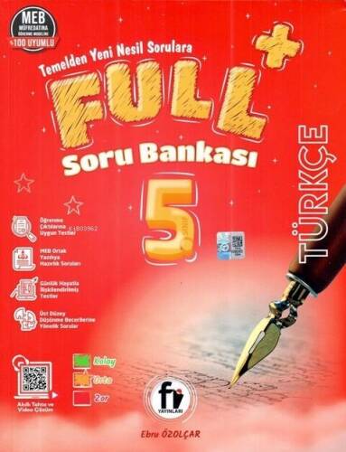 Fi Yayınları 5. Sınıf Türkçe FULL Soru Bankası - 1