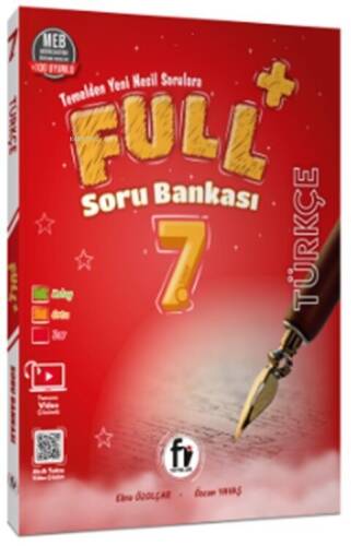 Fi Yayınları 7. Sınıf Türkçe FULL Soru Bankası - 1