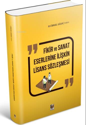 Fikir ve Sanat Eserlerine İlişkin Lisans Sözleşmesi - 1