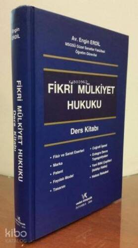 Fikri Mülkiyet Hukuku ( Ders Kitabı ) - 1