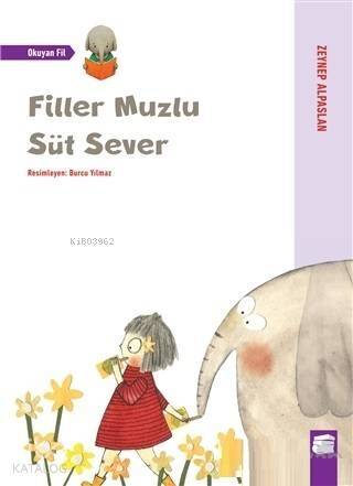 Filler Muzlu Süt Sever - Okuyan Fil - 1