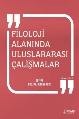 Filoloji Alanında Uluslararası Çalışmalar Mart 2024 - 1