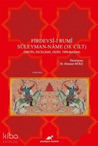 Firdevsi-i Rumi Süleyman;Name 38. Cilt 2 Cilt Takım - 1