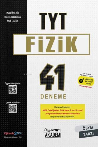 Fizik - 41 Li Deneme Sınavı - 1