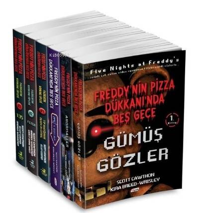 Freddy Pizza Dükkanı Seti - 6 Kitap Takım - 1