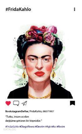 Frıda Kahlo - Bookstagram Defter - 1