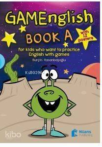 GAMEnglish Book A +12 posters; For Kids Who Want To Practice English With Games - 1