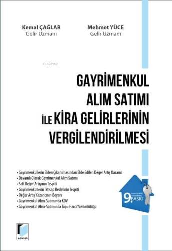 Gayrimenkul Alım Satımı ile Kira Gelirlerinin Vergilendirilmesi - 1