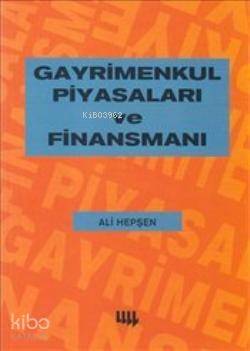 Gayrimenkul Piyasaları Finansmanı - 1