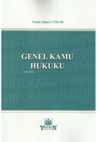 Genel Kamu Hukuku - 1