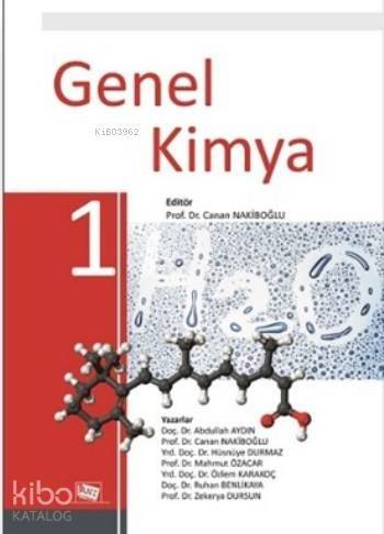 Genel Kimya 1 - 1