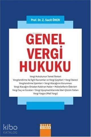 Genel Vergi Hukuku - 1