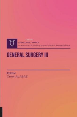 General Surgery III ( Aybak 2023 Mart ) - 1