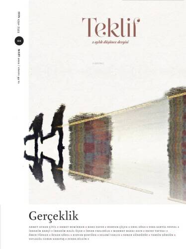 Gerçeklik - Teklif Mart 2. Sayı ;2 Aylık Düşünce Dergisi - 1