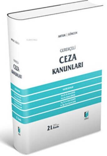 Gerekçeli Ceza Kanunları - 1