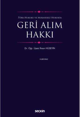 Geri Alım Hakkı - 1