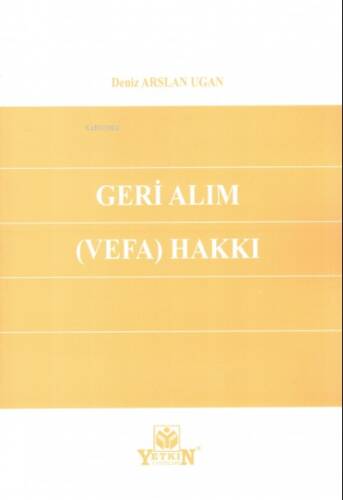 Geri Alım (Vefa) Hakkı - 1