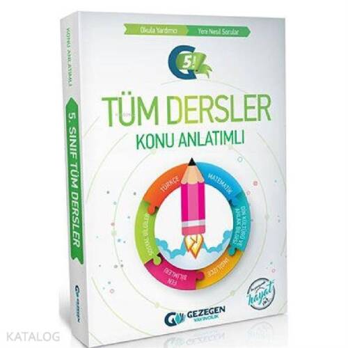 Gezegen 5. Sınıf Tüm Dersler Konu Anlatımlı - 1