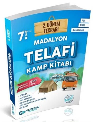 Gezegen - 7. Sınıf 2. Dönem Tekrarı Madalyon Kamp Kitabı - 1