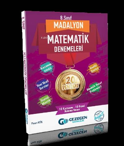 Gezegen - 8. Sınıf Matematik Madalyon Demeleri 20 Deneme - 1