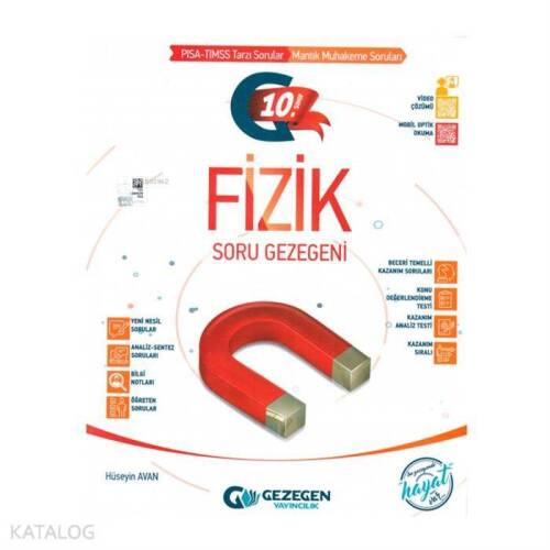 Gezegen Yayınları 10. Sınıf Fizik Soru Gezegeni Gezegen - 1