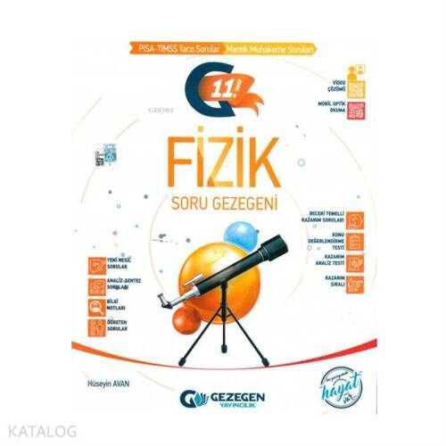 Gezegen Yayınları 11. Sınıf Fizik Soru Gezegeni Gezegen - 1