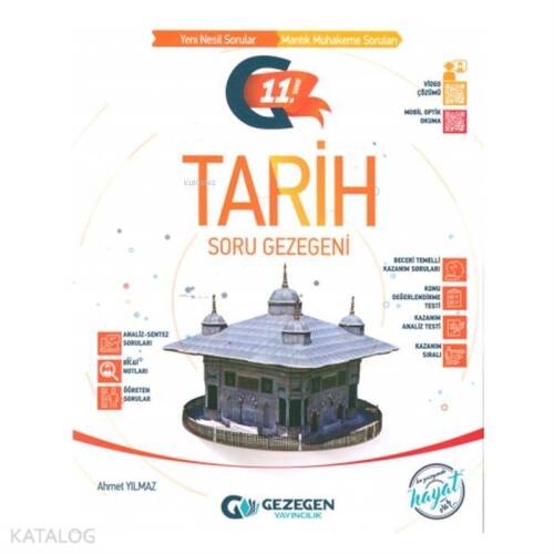 Gezegen Yayınları 11. Sınıf Tarih Soru Gezegeni Gezegen - 1