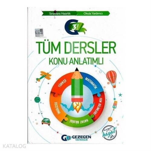 Gezegen Yayınları 3. Sınıf Tüm Dersler Konu Anlatımlı Gezegen - 1