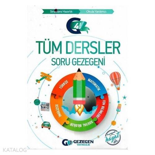 Gezegen Yayınları 4. Sınıf Tüm Dersler Soru Gezegeni Gezegen - 1