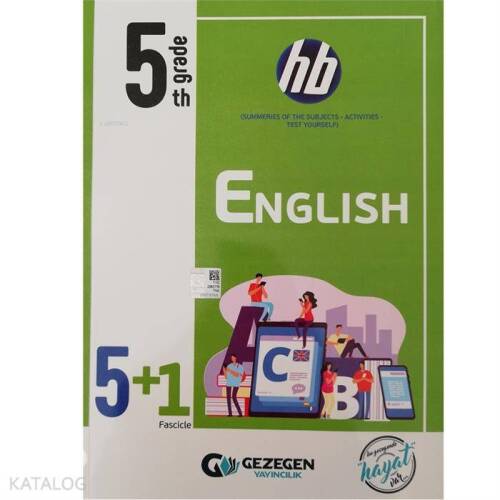 Gezegen Yayınları 5. Sınıf English hb 5 + 1 Fasikül Gezegen - 1