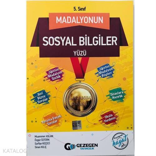 Gezegen Yayınları 5. Sınıf Madalyonun Sosyal Bilgiler Yüzü Gezegen - 1