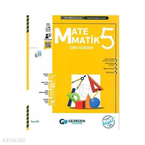 Gezegen Yayınları 5. Sınıf Matematik Soru Gezegeni Gezegen - 1