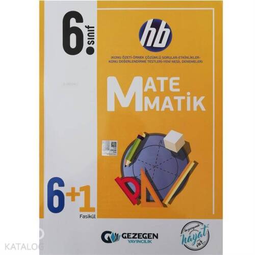 Gezegen Yayınları 6. Sınıf Matematik hb 6+1 Fasikül Gezegen - 1