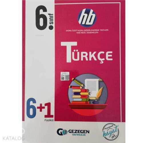 Gezegen Yayınları 6. Sınıf Türkçe hb 6+1 Fasikül Gezegen - 1