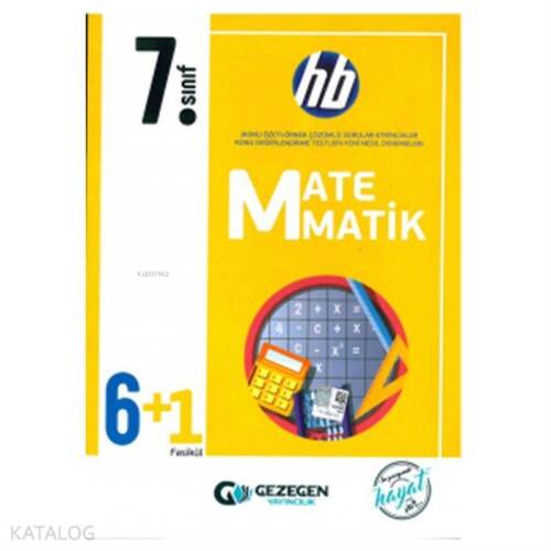 Gezegen Yayınları 7. Sınıf Matematik hb 6+1 Fasikül Gezegen - 1