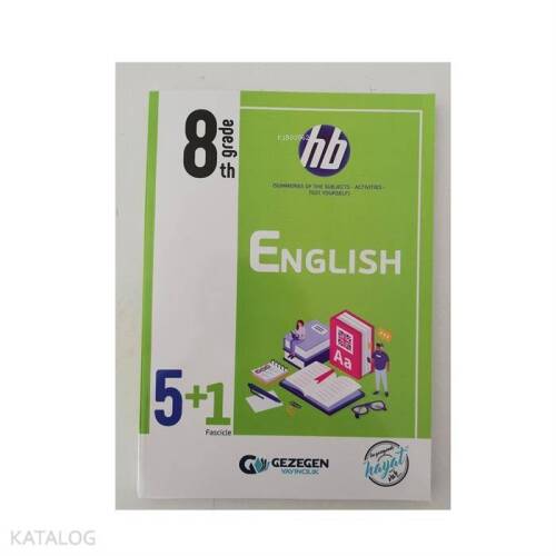 Gezegen Yayınları 8. Sınıf LGS English hb 5+1 Fasikül Gezegen - 1