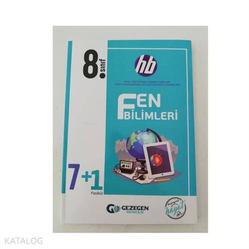 Gezegen Yayınları 8. Sınıf LGS Fen Bilimleri hb 7+1 Fasikül Gezegen - 1