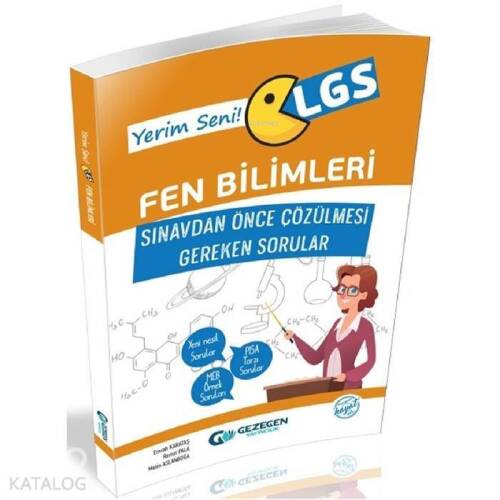 Gezegen Yayınları 8. Sınıf LGS Fen Bilimleri Sınavdan Önce Çözülmesi Gereken Sorular Gezegen - 1