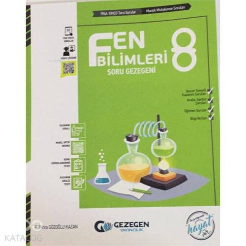 Gezegen Yayınları 8. Sınıf LGS Fen Bilimleri Soru Gezegeni Gezegen - 1